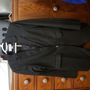 Calvin Klein Blazer, stripped black and white